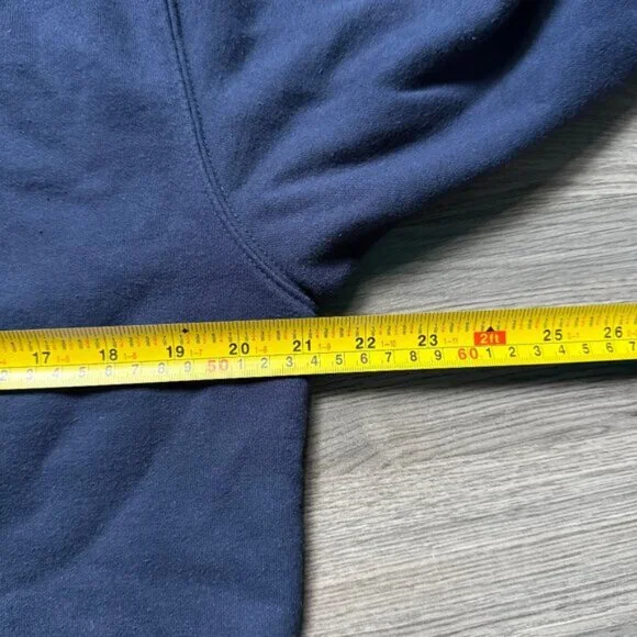 Vans Men's Mountain Grid Hoodie - Navy - Picture 5 of 6